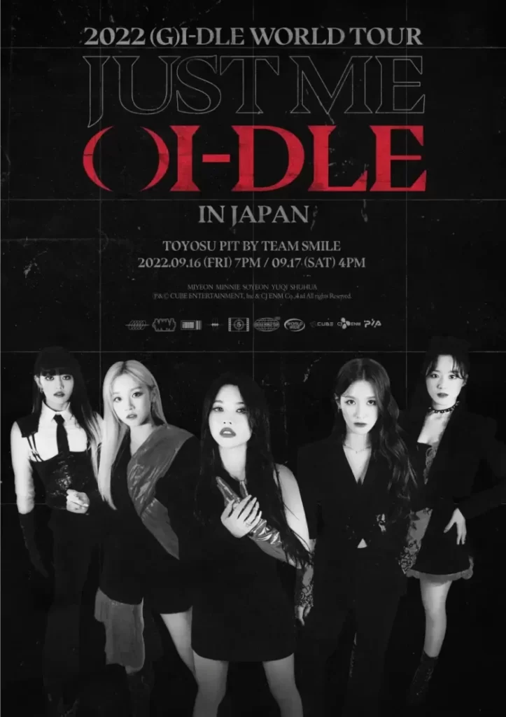 2022 (G)I-DLE WORLD TOUR ［JUST ME ( )I-DLE］IN JAPAN