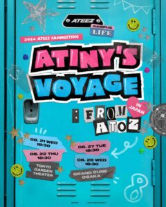 ATEEZ 2024 FANMEETING <ATINY'S VOYAGE : FROM A TO Z> IN JAPAN
